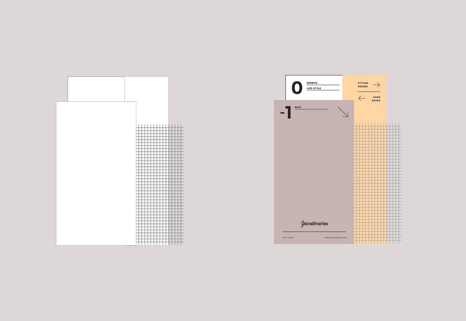 Examples of signage designed in the project